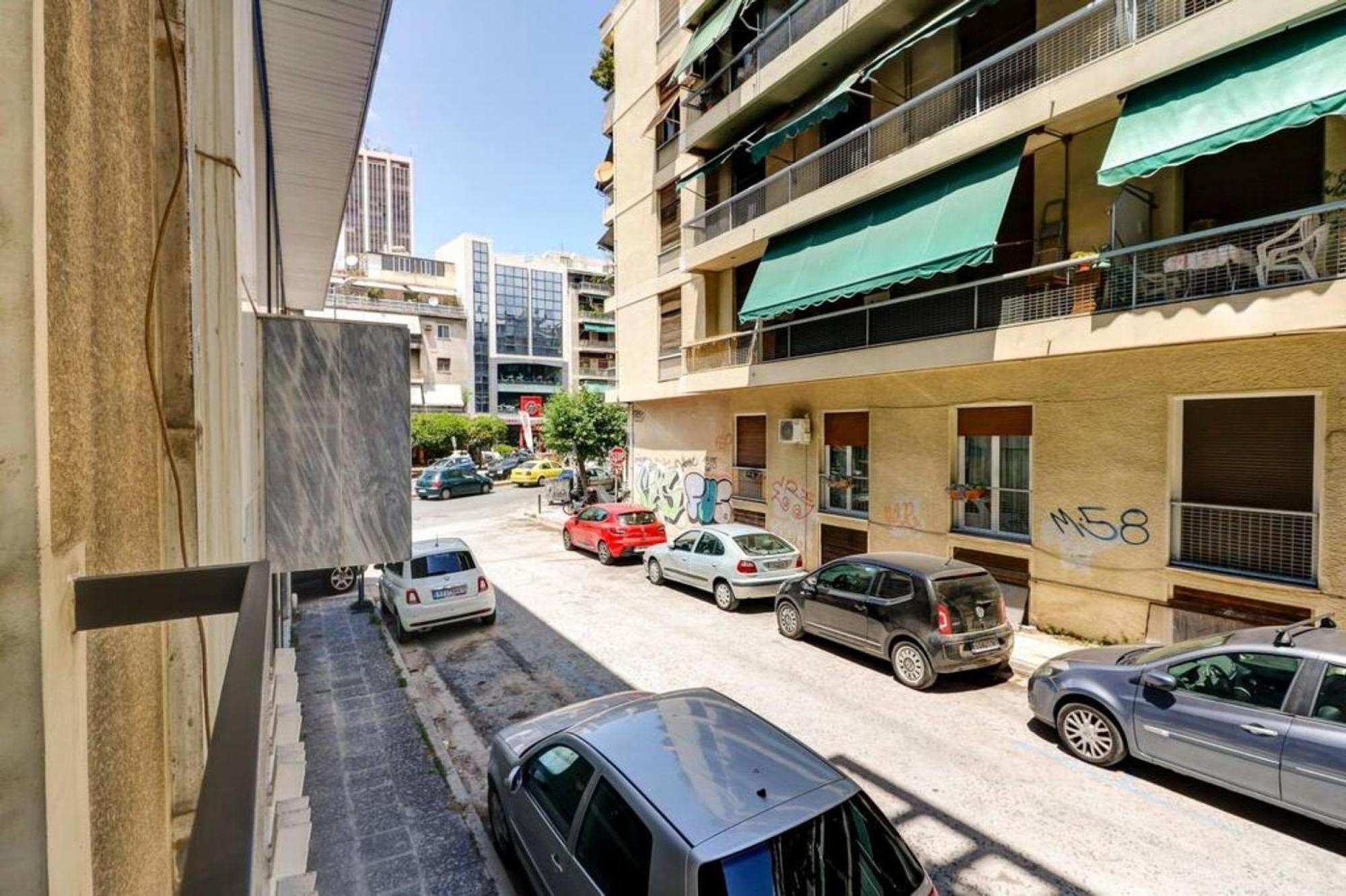 Classy And Stylish Apartment Next To Hilton Atenas Exterior foto